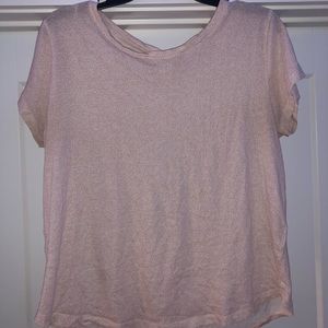 Pink Spotted H&M Basics T-Shirt
